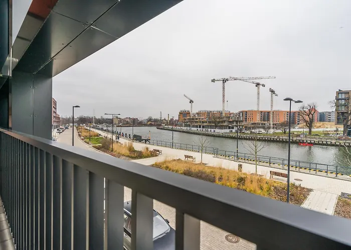 Apartman Apartmate- Oldtown Sienna Grobla Comfy Sauna & Free Gym Gdańsk