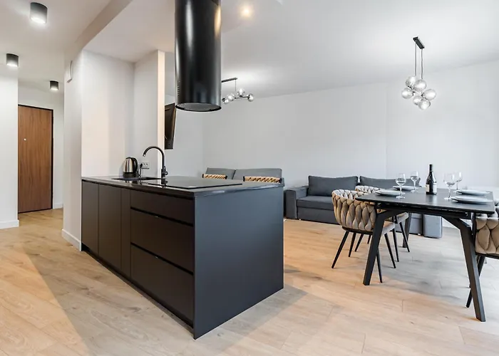 Apartmán Apartmate- Oldtown Sienna Grobla Comfy Sauna & Free Gym Gdaňsk