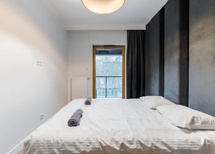 Apartmate- Oldtown Sienna Grobla Comfy Sauna & Free Gym Lägenhet Gdańsk